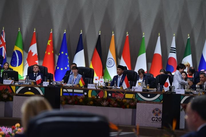 吉布兰二十国集团峰会上呼吁全球团结 