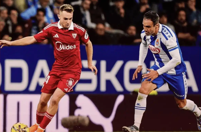 西甲：​西班牙人2-1力克塞维利亚