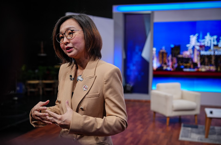 李艾颖接受美都新闻专访（一）