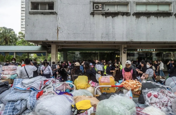 香港大埔火灾：总领事馆探望受灾印尼公民