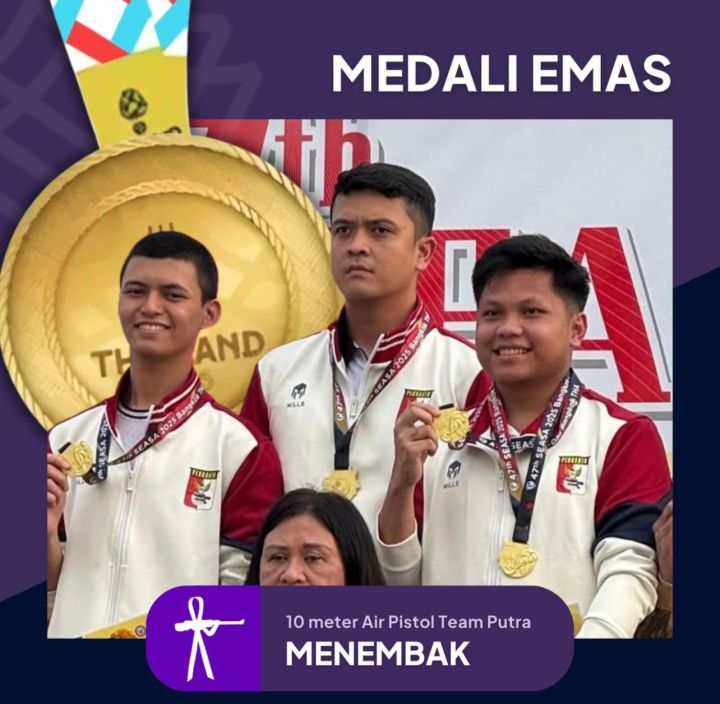 东运会最新奖牌榜：印尼以43金排第二 