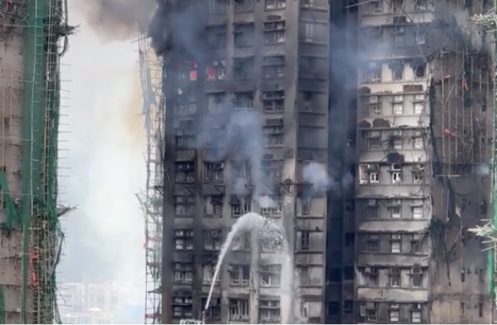 香港火灾后竹棚架未来不明确 