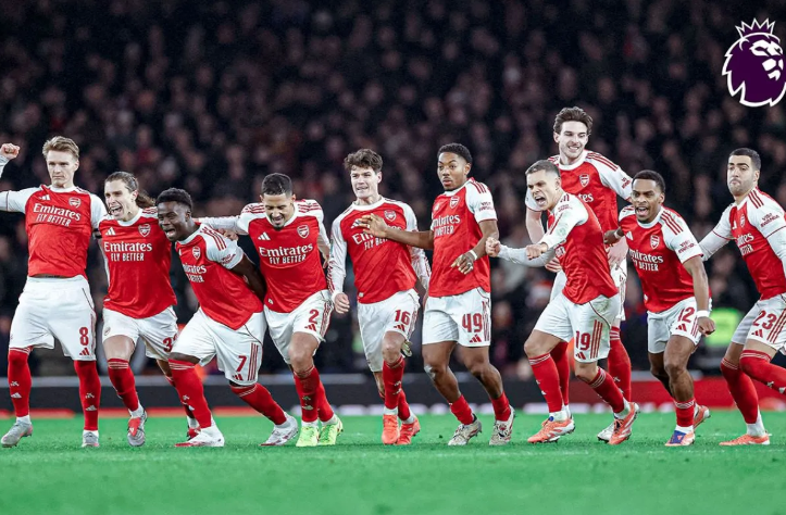 联赛杯：阿森纳点球8-7水晶宫进四强