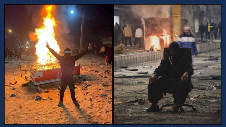 伊朗抗议中清真寺遭纵火