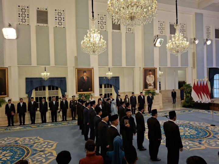 普拉博沃主持国家能源委员会成员就职仪式 