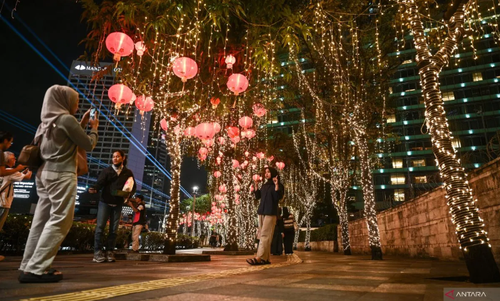 印尼多地举办各种活动迎来农历新年