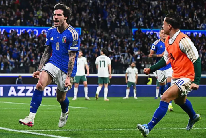 世预赛：意大利2-0击败北爱尔兰