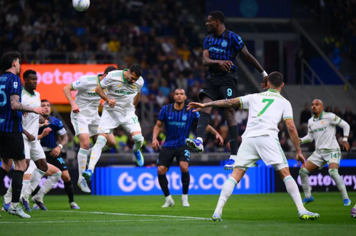 意甲：国米5-2罗马先赛9分领跑 