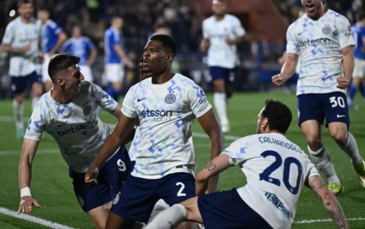 意甲：国米4-3客胜科莫