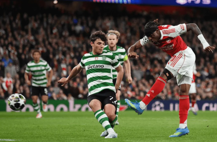 欧冠： 阿森纳0-0总比分1-0葡体