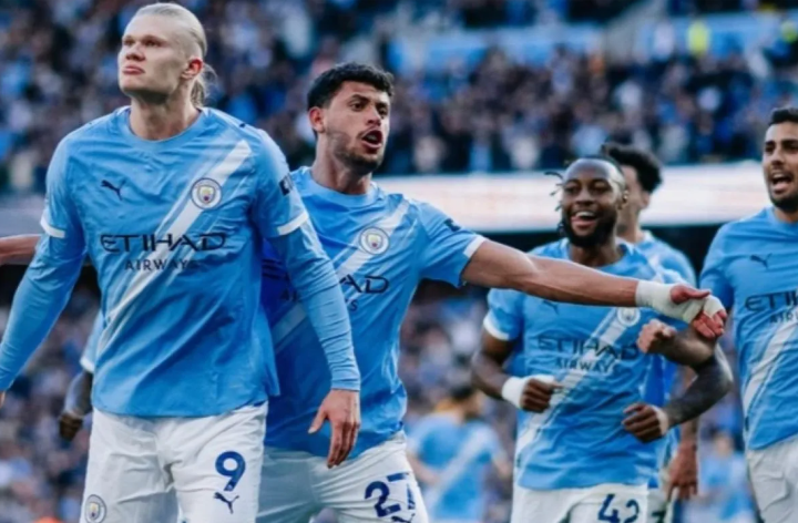 英超：曼城2-1阿森纳 