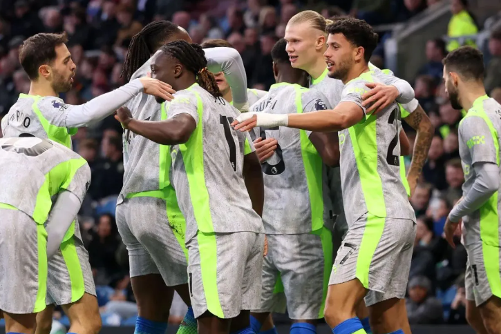 英超：曼城1-0送伯恩利降级