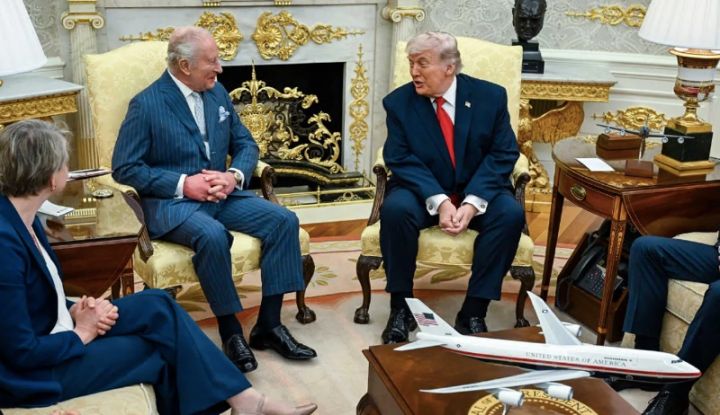 特朗普称查理三世国王就伊朗核问题与其立场一致