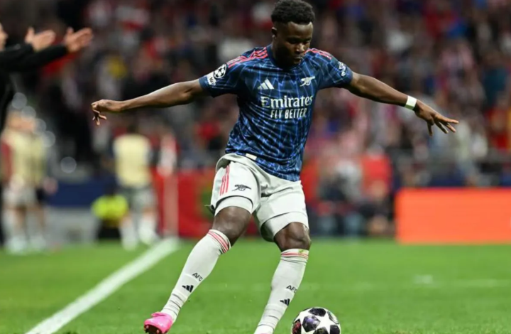 欧冠：马竞1-1逼平阿森纳