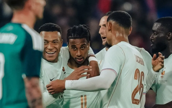 友谊赛：法国3-1北爱尔兰