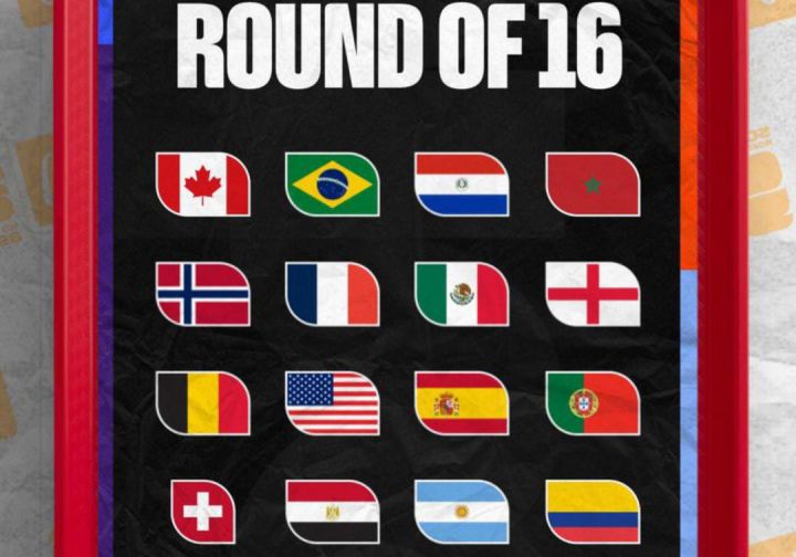2026年世界杯16强名单出炉