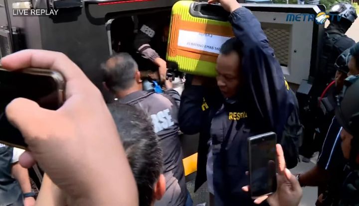 印尼警方联合执法：涉案证物运抵雅加达警局