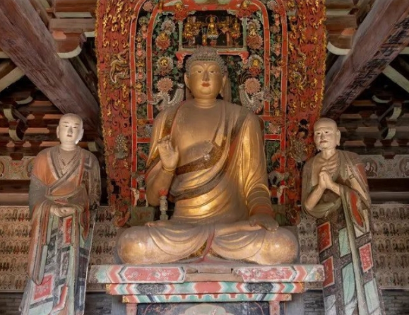 平遥古城两大古寺启动彩塑壁画保护修复工程 