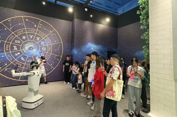 中国多地举办机器人展示活动 