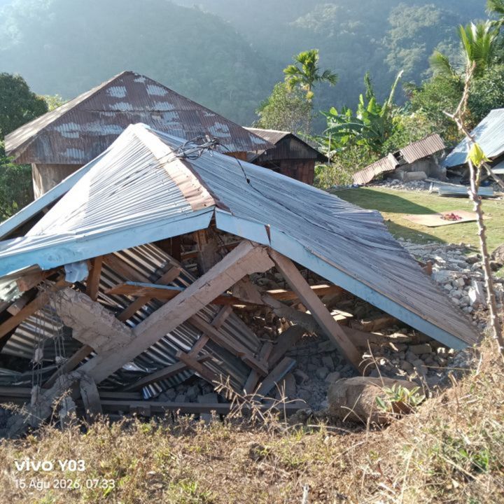 东努沙省地震死亡人数升至78人