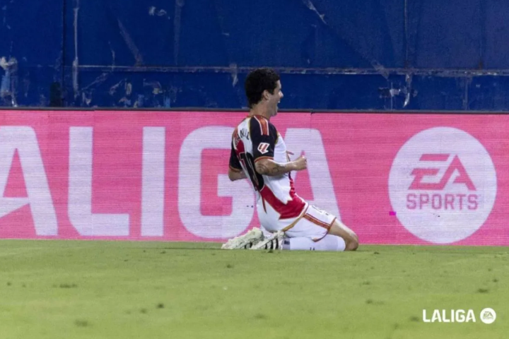 西甲：巴列卡诺1-1阿拉维斯 