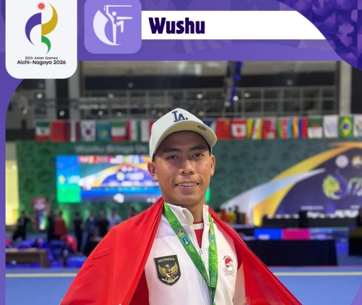 2026亚运会：印尼武术队再夺三枚铜牌 