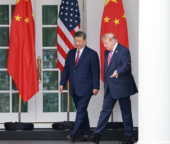 习近平与特朗普举行会谈 