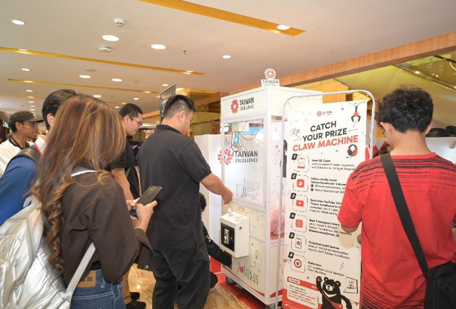 台湾精品进驻印尼商场    展现创新科技魅力  